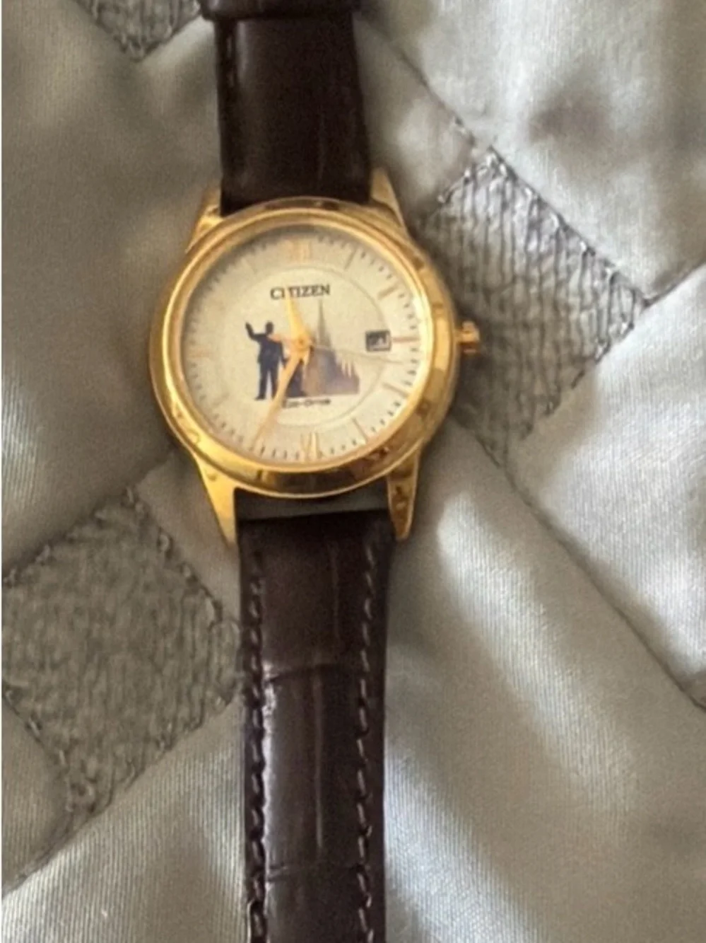 Citizen Eco-Drive Disney Parks Walt Disney & Mickey Mouse Watch 100th No Box